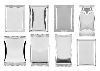 Poster - aluminum foil bag package template food