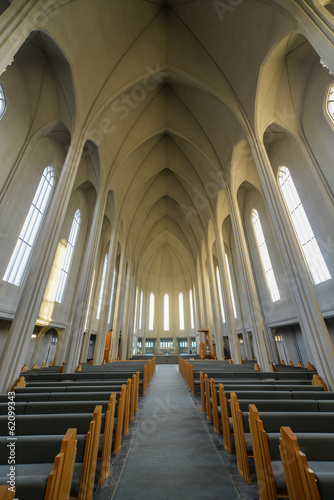 Fényképezés Hallgrimskirkja Cathedral in Reykjavik , Iceland