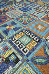 Aufkleber - Colorful Mosaic