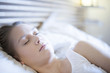 © jackfrog - closeup of a beautiful young woman asleep in bed
