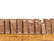 Brown Bags in a Row