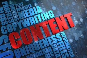 Poster - Content - Wordcloud Concept.