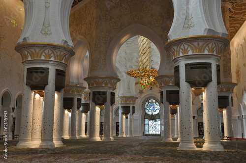 Fotografie, Obraz Sheikh Zayed Grand Mosque in Abu Dhabi, UAE