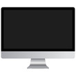 © lukiv007 - computer screen display isolated on white background