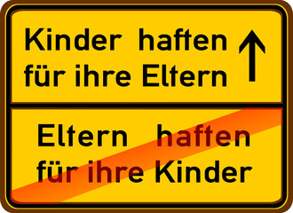 kinder haften für ihre eltern