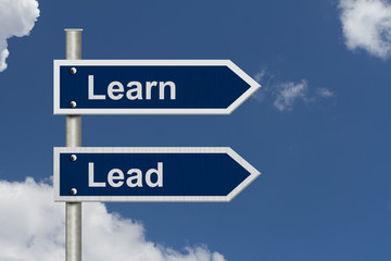 Canvas Print - Learn and Lead