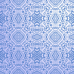 Poster - Seamless Abstract Hand Drawn Vector Pattern