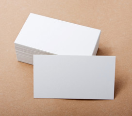 blank business cards