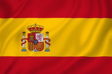 Wall Mural - Spain flag