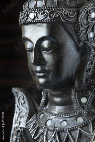 Naklejka - mata magnetyczna na lodówkę Statue Bouddha