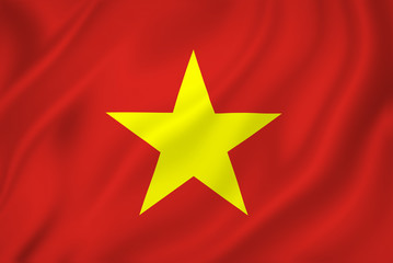 Wall Mural - Vietnam flag