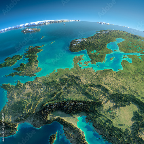 szczegolowa-mapa-ziemii-europa-srodkowa