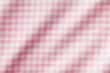 white and pink checkered background