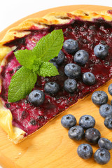 Poster - Blueberry tart