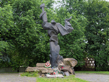 Monument Of The Holocaust Victims In Lviv, Ukraine