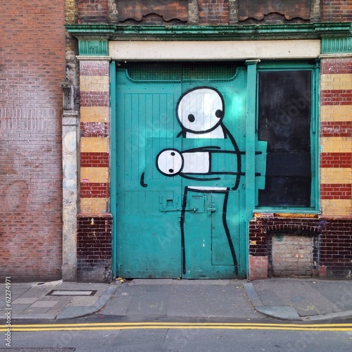 Dekoracja na wymiar  graffiti-we-wschodnim-londynie