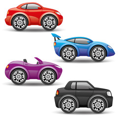 Wall Mural - Car icons.