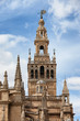 La Giralda Bell Tower of Seville Cathedral in Spain