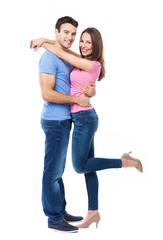 Wall Mural - Happy young couple