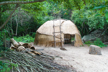 Native American Wigwam Hut