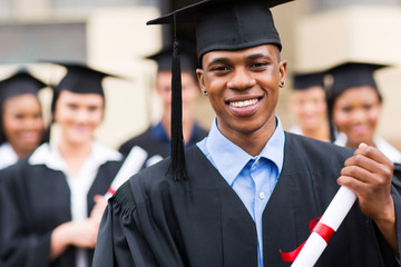 african american male  graduate