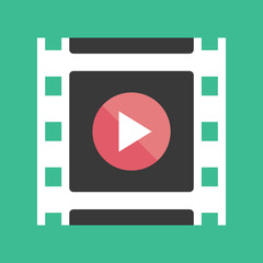 Poster - Vector Media Player Icon
