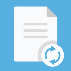 Poster - Vector Refresh Page Icon