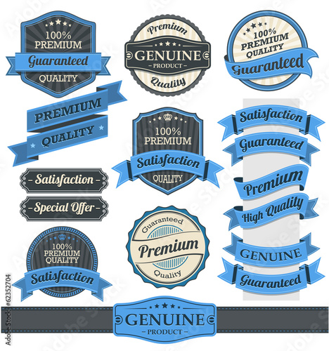 Fotografía Retro Vintage Badge, Label and Banner Set