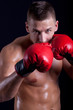 © V&P Photo Studio - Boxer with red gloves