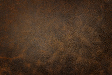 Brown Leather Texture As Background