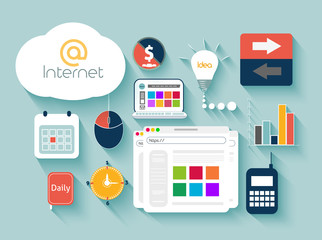 Poster - Flat design