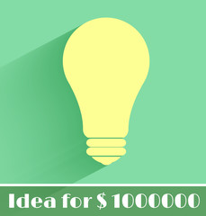 Poster - lightbulb idea