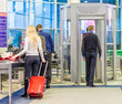 MOSCOW - NOVEMBER 23, 2013: people in the hall of the airport Domodedovo