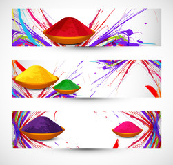 abstract gulal background colorful holi festival header and bann