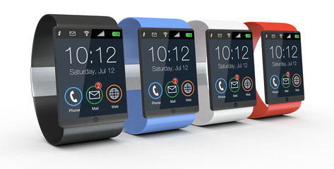 Sticker - modern smartwatches