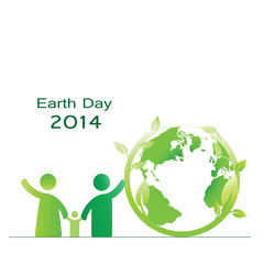 Wall Mural - Earth day