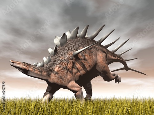 dinozaur-kentrozaur-renderowania-3d