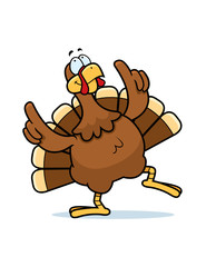 Sticker - Turkey Dancing