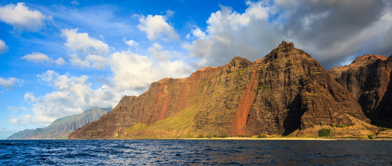 Wall Mural - Napali Coast Mountains