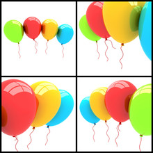 3d Party Balloons