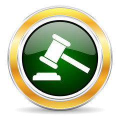 Poster - auction icon