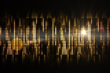 Aufkleber - Cool pixel background