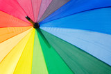 Fototapeta Tęcza - background with Rainbow umbrella
