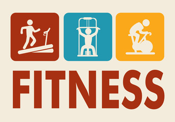 Sticker - fitness design