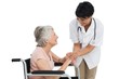 © WavebreakMediaMicro - Female doctor talking to a senior patient in wheelchair