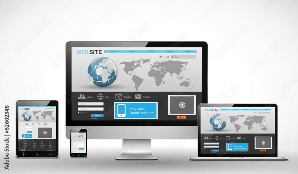 ベクター、ウェブサイト