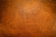Brown leather textured background with side light.