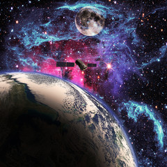 Wall Mural - earth and space