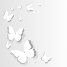 Paper Butterflies Free Stock Photo - Public Domain Pictures
