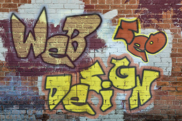 Wall Mural - web and seo design